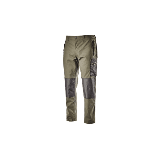 Pantaloni da lavoro DIADORA elasticizzati verde