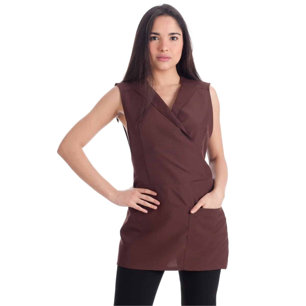 Serenity poncho taglia unica no stiro West Rose - immagine 11