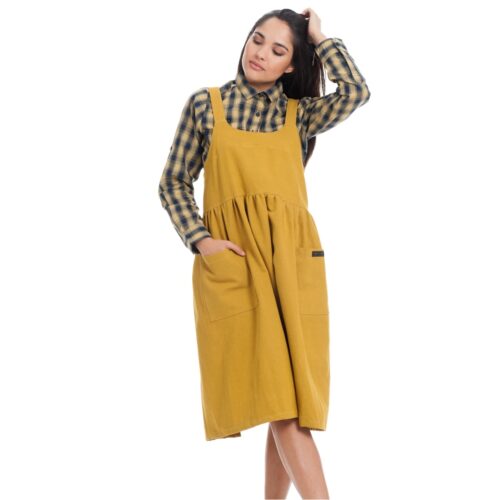 Janette zafferano grembiulone taglia unica West Rose