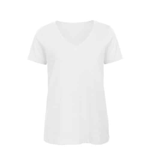 T-Shirt donna cotone scollo V Alessandra