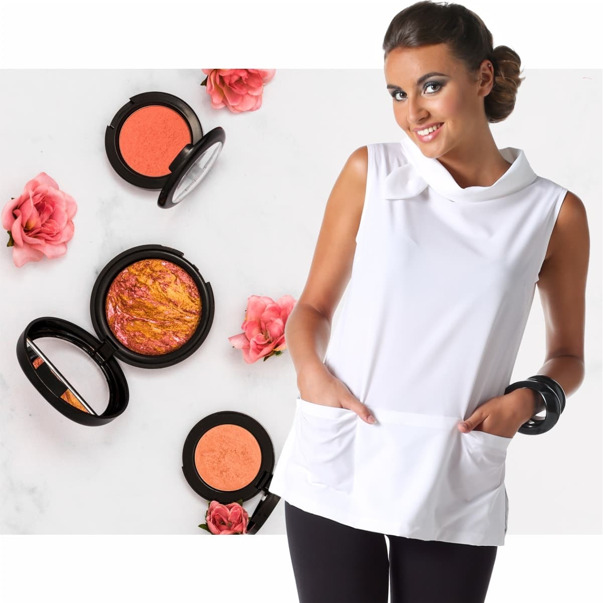 Chanel bianco casacca microfibra - immagine 2