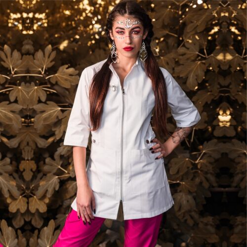 Monica camice estetista cotone West Rose