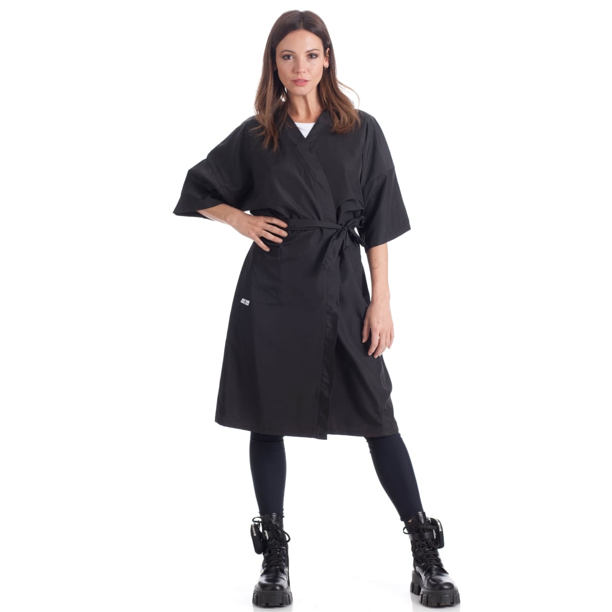 New Age nero kimono ospite West Rose