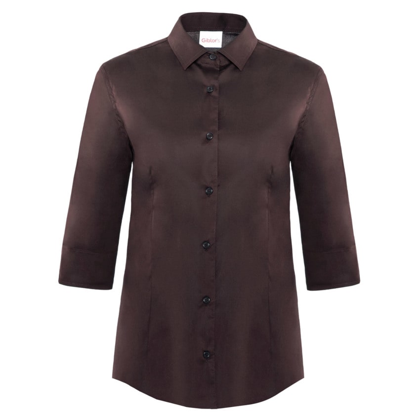 camicia-donna-giblors-flavia-marrone